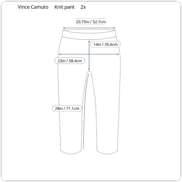 VINCE CAMUTO Leggings Black Slim Skinny Fit549/k38 - Picture 8 of 8